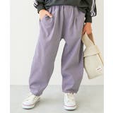Gバイオレット | よくばりストレッチ ツイル ルーズタックパンツ | devirock
