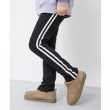 021-Wライン-ブラック | RICH WARM 裏シャギー | devirock