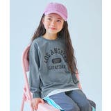 002-ロゴ-くすみブルー | 綿100% デビラボ BIGシルエット | devirock