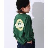 011-ロゴ2-ボトルグリーン | 綿100% デビラボ BIGシルエット | devirock