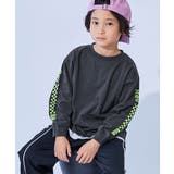 006-チェッカー-スミクロ | 綿100% デビラボ BIGシルエット | devirock