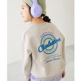 011-サークル-Lグレー | デビラボ プリント 裏起毛 | devirock