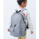 003-アイスブルー | 撥水 コンパクトにできるリュックサック 子供服 | devirock