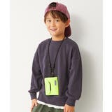 007-パープルグレー | 無地 スウェットトレーナー 子供服 | devirock
