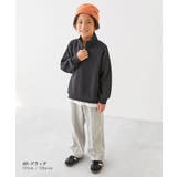 STANDARD バックロゴプリント ハーフジップ裏起毛トレーナー | devirock | 詳細画像4 