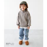 STANDARD バックロゴプリント ハーフジップ裏起毛トレーナー | devirock | 詳細画像7 