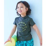 019-イルカ-スミクロ | UVカット Tシャツ型 半袖ラッシュガード | devirock
