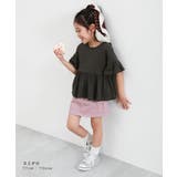 Aライン 半袖Tシャツ 子供服 キッズ 女の子 Tシャツ トップス | devirock | 詳細画像5