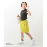 フレンチスリーブ リブ半袖Tシャツ 子供服 キッズ 女の子 Tシャツ トップス | devirock | 詳細画像4