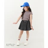 フレンチスリーブ リブ半袖Tシャツ 子供服 キッズ 女の子 Tシャツ トップス | devirock | 詳細画像6
