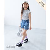 フレンチスリーブ リブ半袖Tシャツ 子供服 キッズ 女の子 Tシャツ トップス | devirock | 詳細画像7