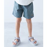 アッシュブルー | 水はじく ナイロンショートパンツ 子供服 | devirock