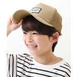 002-ベージュ | 親子で使える メッシュキャップ 子供服 キッズ 男の子 女の子 帽子 キャップ | devirock
