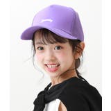 004-パープル | 親子で使える メッシュキャップ 子供服 キッズ 男の子 女の子 帽子 キャップ | devirock