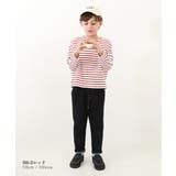 ゆるっとボーダー 長袖Tシャツ 子供服 | devirock | 詳細画像7 