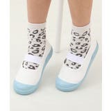 アイスブルー | ガールズデザイン ゆったりフィット 上履き(上靴) | devirock