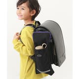 001-ブラック | たくさん収納できる ランドセル用サイドポケット 子供服 | devirock