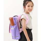 003-Sバイオレット | たくさん収納できる ランドセル用サイドポケット 子供服 | devirock