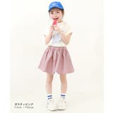 ミニ丈ギャザースカッツ 子供服 キッズ | devirock | 詳細画像9