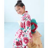 013-ツバキ-レッド | 着付け簡単 シワになりにくい セパレートワンピース浴衣 | devirock