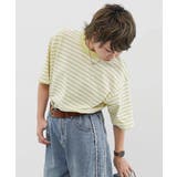 007-Sイエロー | 綿100% お洗濯してもよれにくい ビッグシルエット | devirock