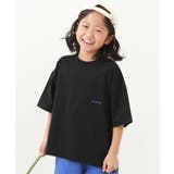 ブラック | 防汚 半袖Tシャツ 子供服 キッズ 男の子 女の子 Tシャツ トップス | devirock