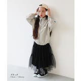 チュールギャザー ロングスカート 子供服 | devirock | 詳細画像4