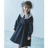 001-スカラップ-Dネイビー | えらべる フォーマルワンピース 子供服 | devirock