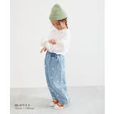 袖チュール 長袖Tシャツ 子供服 キッズ 女の子 ロンT トップス | devirock | 詳細画像3