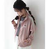 004-ダスティピンク-Lグレー | 水はじく ナイロン ライントラックジャケット | devirock