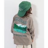 028-山-Dグレージュ | 綿100% デビラボ BIGシルエット | devirock