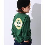 010-ロゴ2-ボトルグリーン | 綿100％ デビラボ BIGシルエット | devirock