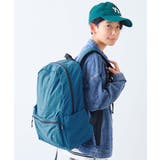 ラベンダー | 大人も持てる お弁当固定プレート付き 配色リュックサック(18L) | devirock