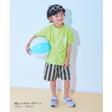 UVカット プリント半袖ラッシュガード&総柄サーフパンツ セットアップ水着 | devirock | 詳細画像7