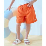 マンダリンオレンジ | 【みんつく】 ウエストがワンタッチで調整できる ネオンサーフパンツ水着 | devirock