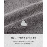 ハート刺繍 デニムショートパンツ 子供服 | devirock | 詳細画像2 