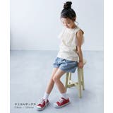 ハート刺繍 デニムショートパンツ 子供服 | devirock | 詳細画像4 