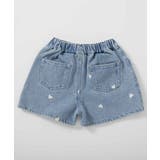 ハート刺繍 デニムショートパンツ 子供服 | devirock | 詳細画像11 