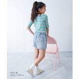 楽デニム リボンデザインショートパンツ 子供服 | devirock | 詳細画像8