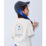 009-ローズ-オフホワイト | 綿100% デビラボ ガールズ | devirock