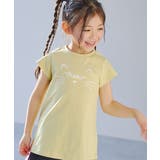 007-ネコ-Sイエロー | 綿100% デビラボ プリントチュニックTシャツ | devirock