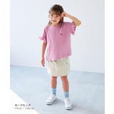 もちもちストレッチ ガールズワンポイント刺繍Tシャツ 子供服 | devirock | 詳細画像9 