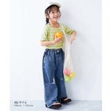 マルチボーダー 半袖Tシャツ 子供服 キッズ 女の子 Tシャツ トップス | devirock | 詳細画像4