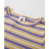 マルチボーダー 半袖Tシャツ 子供服 キッズ 女の子 Tシャツ トップス | devirock | 詳細画像8