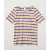 マルチボーダー 半袖Tシャツ 子供服 キッズ 女の子 Tシャツ トップス | devirock | 詳細画像11