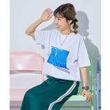 003-ペンギン-ホワイト | 色が変わるマジックプリント 接触冷感 2WAY大人フォトTシャツ | devirock