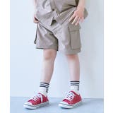 Sグレージュ | 【セットアップ可能】シワになりにくい カーゴハーフパンツ 子供服 | devirock