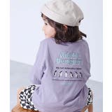 008-ペンギン-Sバイオレット | 綿100% デビラボ BIGシルエット | devirock