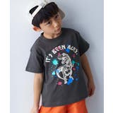 003-恐竜-スミクロ | 綿100% デビラボ BOXシルエット | devirock