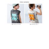 綿100％ デビラボ BIGシルエットプリントタンクトップ | devirock | 詳細画像4 